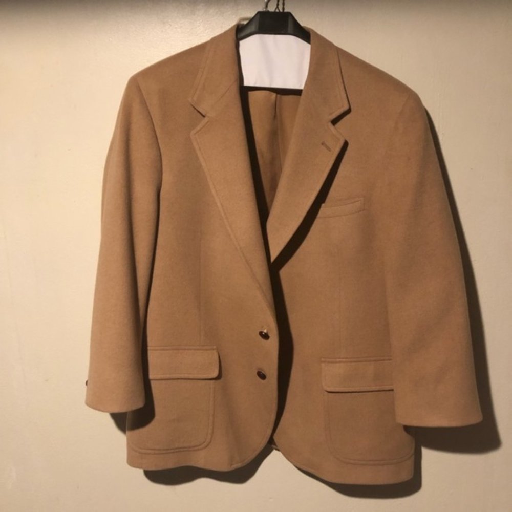 100% Camel Hair Sport Coat